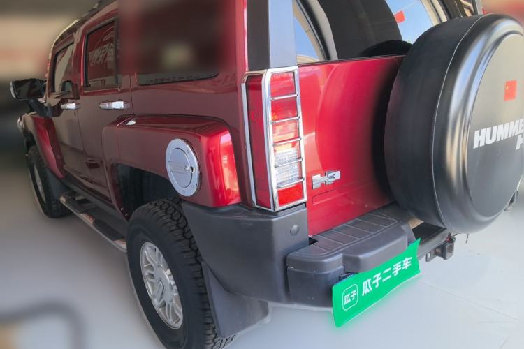 Used Hummer H3 2008 H3x 3.7 Rear Left 45 Deg