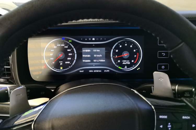 Used Hunkt Kuangshi 2020 2.0T Automatic Two-Wheel Drive Supreme Edition Instrument Cluster