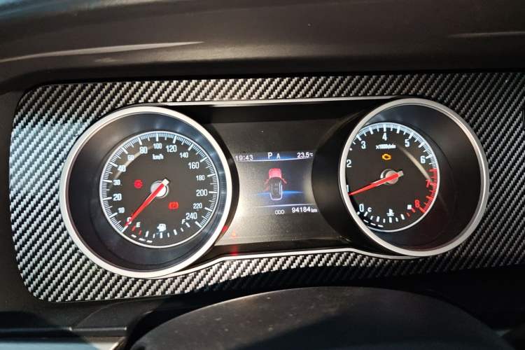 Used Hunkt Kuangshi 2020 2.0T Automatic Two-Wheel Drive Prestige Version Instrument Cluster