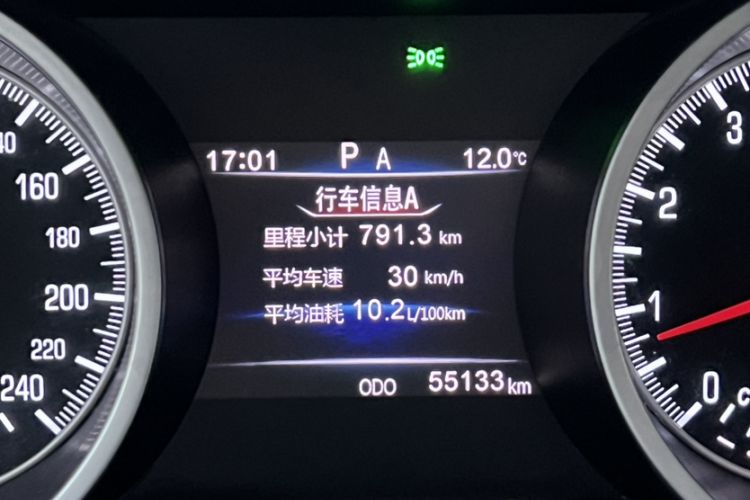 Used Hunkt Kuangshi 2020 2.0T Automatic Two-Wheel Drive Prestige Version Odometer Close Up