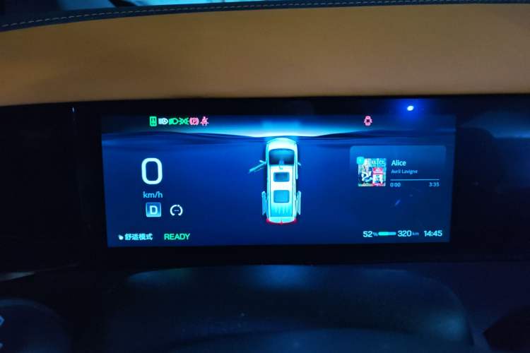 Used Hycan V09 2023 Luxurious Edition Supercharger 620 Instrument Cluster
