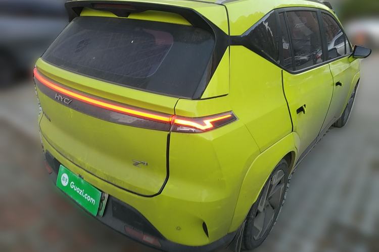 Used Hycan Z03 2022 620 km Range Trendy Cool Version 160 kW 76.8 kWh Rear Right 45 Deg
