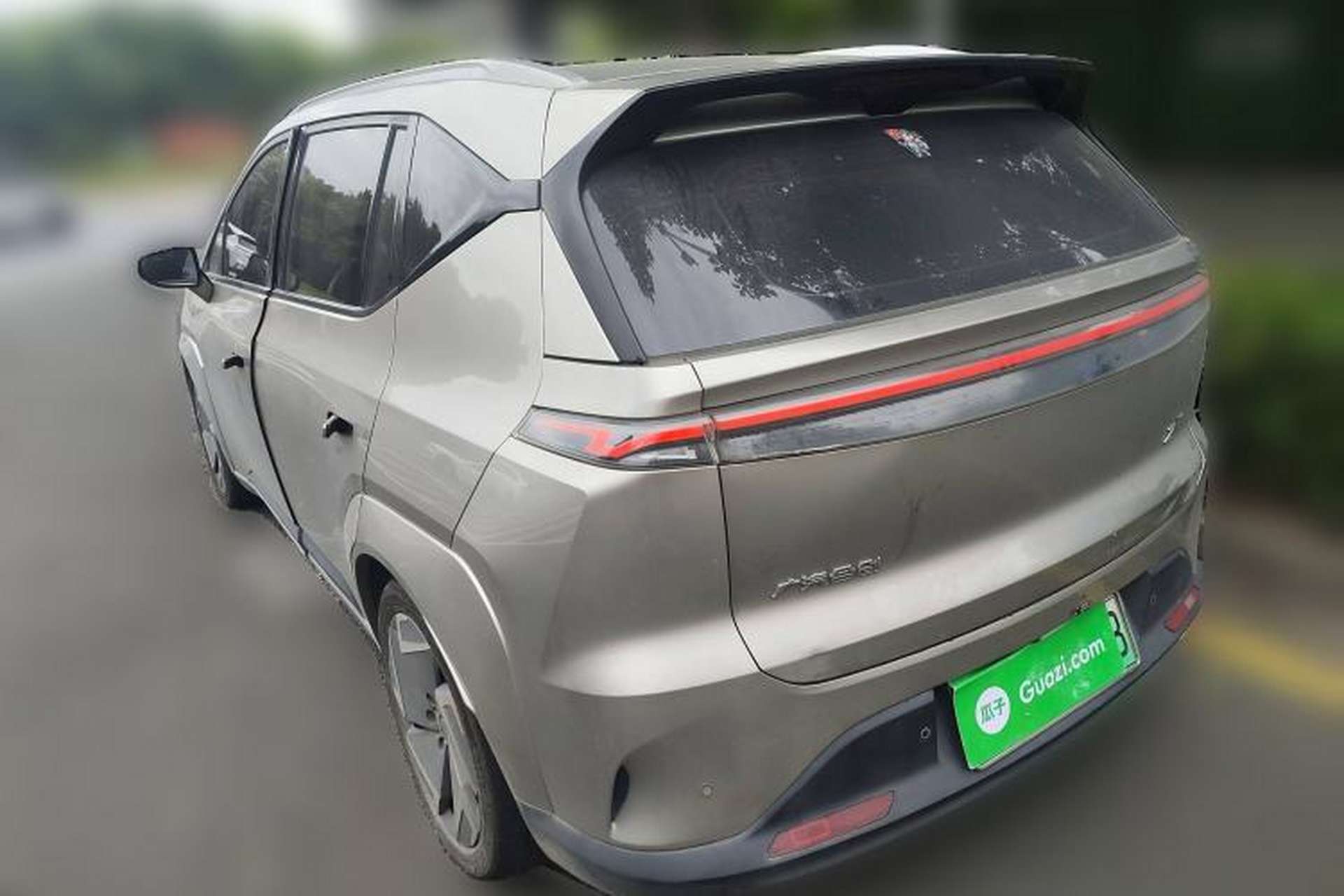 Used Hycan Z03 2022 620 km Range Trendy Cool Version 160 kW 76.8 kWh Rear Left 45 Deg