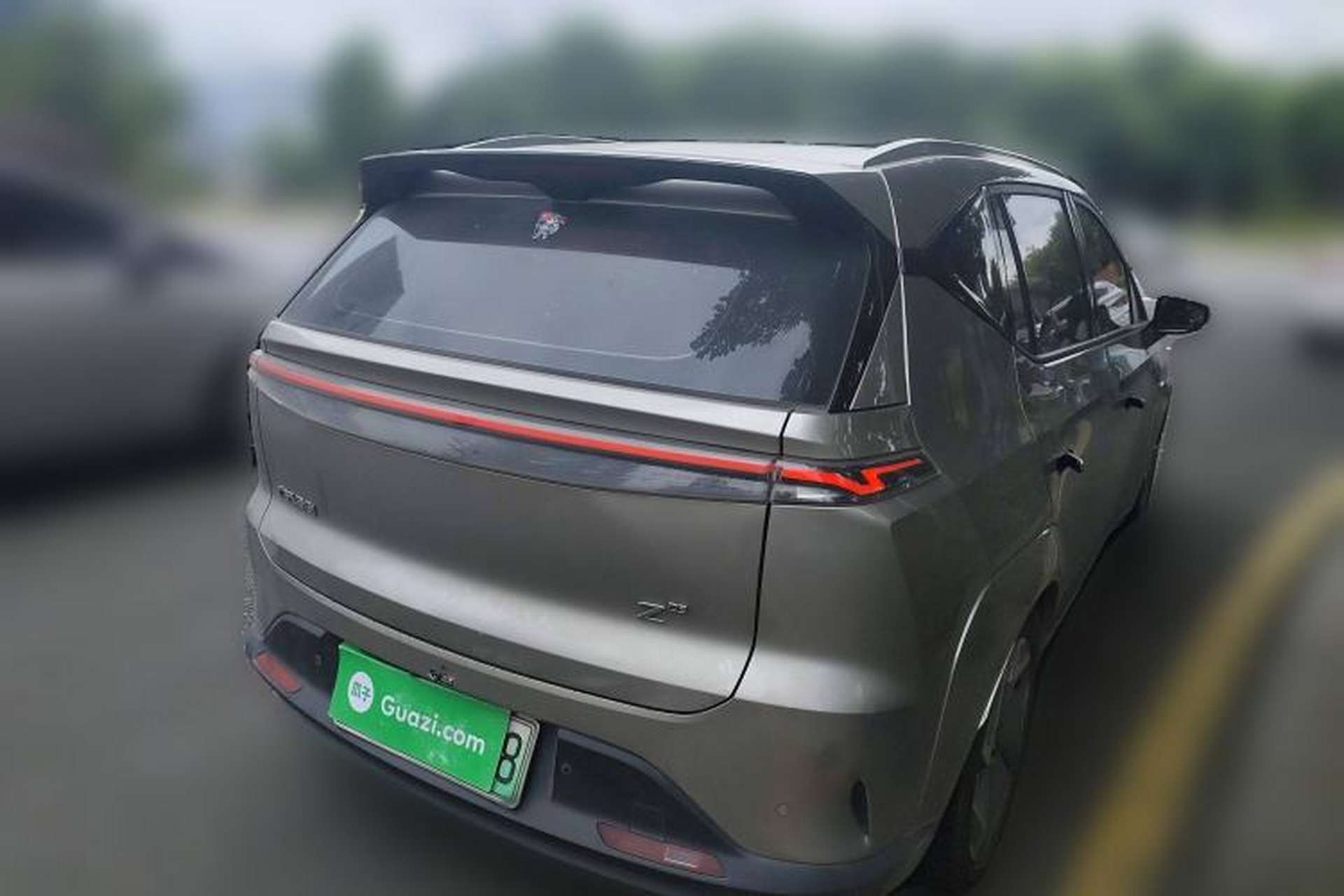 Used Hycan Z03 2022 620 km Range Trendy Cool Version 160 kW 76.8 kWh Rear Right 45 Deg