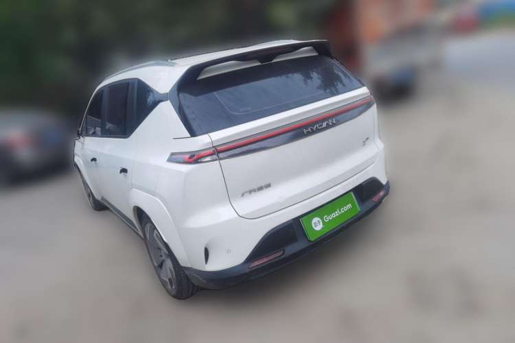 Used Hycan Z03 2022 620 km Range Trendy Cool Version 160 kW 76.8 kWh Rear Left 45 Deg
