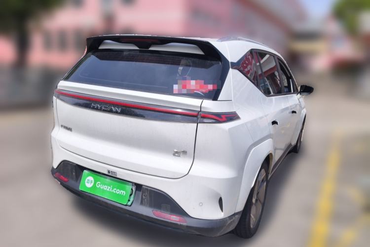 Used Hycan Z03 2022 620 km Range Trendy Cool Version 160 kW 76.8 kWh Rear Right 45 Deg