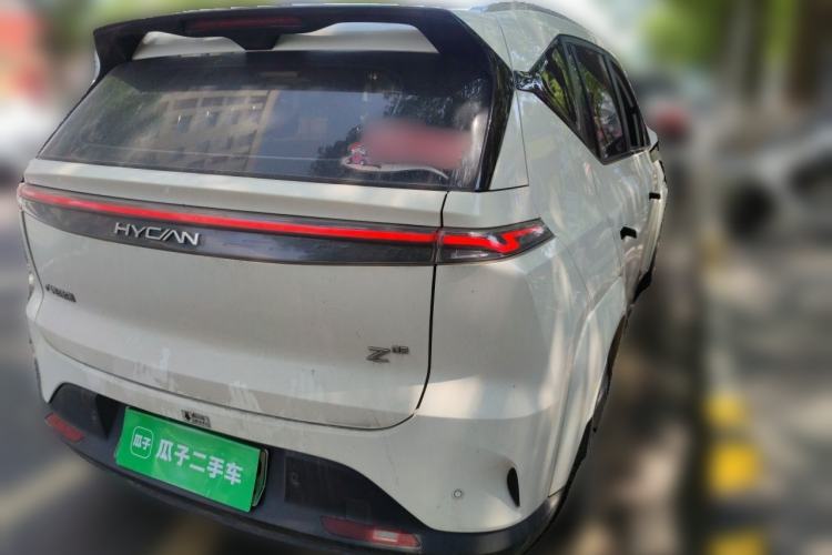 Used Hycan Z03 2022 620 km Range Trendy Cool Version 160 kW 76.8 kWh Rear Right 45 Deg