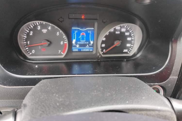 Used HYOSOW H2 2015 1.5L Manual Luxury Version BJ415C Odometer Close Up