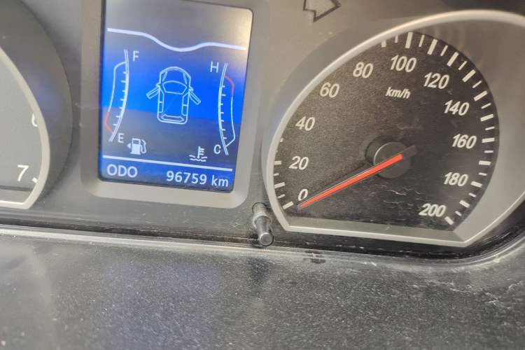 Used HYOSOW H2 2015 1.5L AMT Prestige Version BJ415C Odometer Close Up