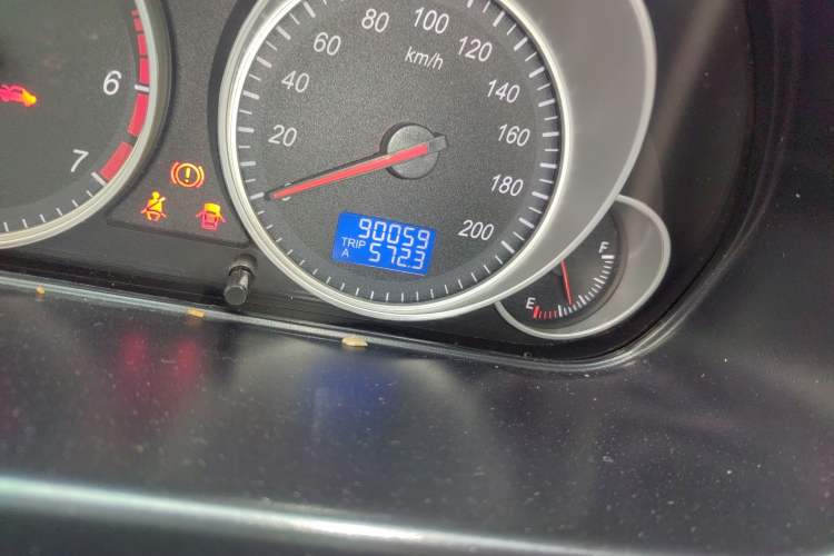 Used HYOSOW H2 2015 1.5L Manual Comfort Version BJ415C Odometer Close Up