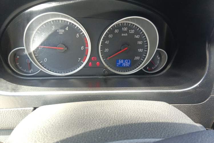 Used HYOSOW H2 2015 1.5L Manual Comfort Version BJ415C Odometer Close Up