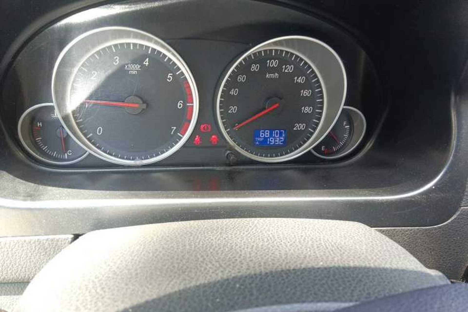 Used HYOSOW H2 2015 1.5L Manual Comfort Version BJ415C Odometer Close Up