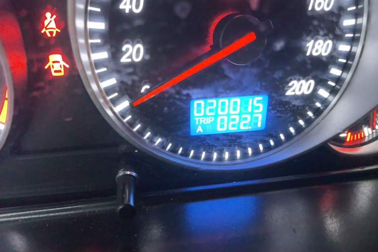 Used HYOSOW H2 2015 1.5L Manual Luxury Version BJ415C Odometer Close Up