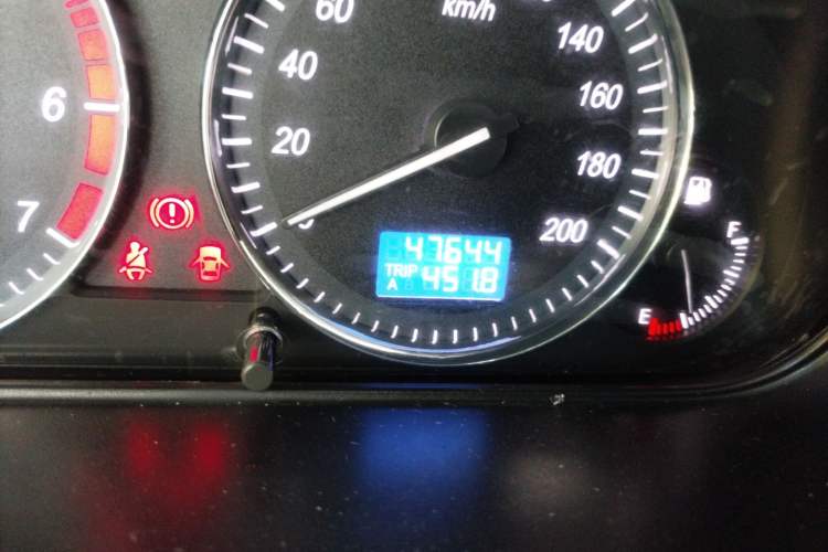 Used HYOSOW H2 2016 H2E 1.5L Elite Model BJ415B Odometer Close Up
