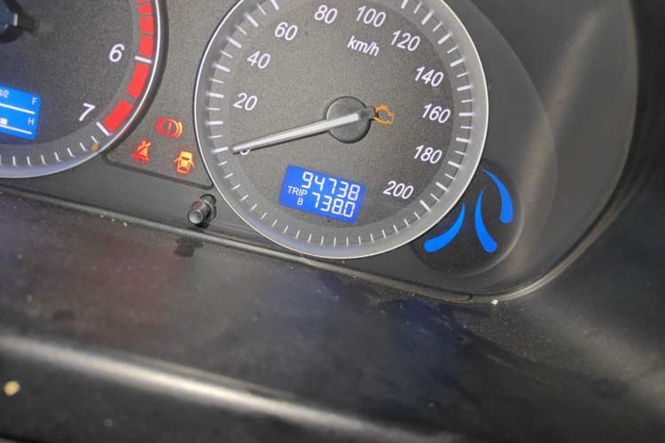 Used HYOSOW H2 2016 H2E 1.5L Elite Model BJ415B Odometer Close Up
