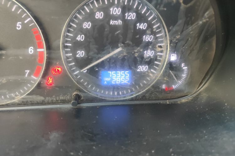 Used HYOSOW H2 2016 H2E 1.5L Classic Model BJ415A Odometer Close Up