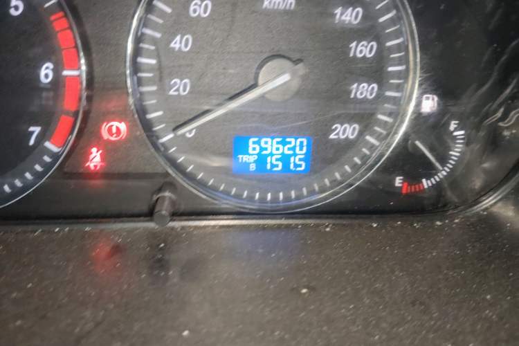 Used HYOSOW H2 2016 H2E 1.5L Classic Model BJ415A Odometer Close Up
