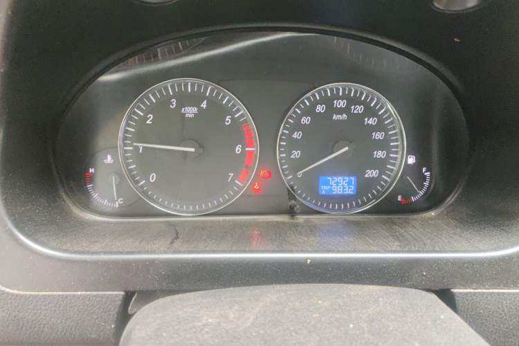 Used HYOSOW H2 2016 H2E 1.5L Classic Model BJ415A Odometer Close Up