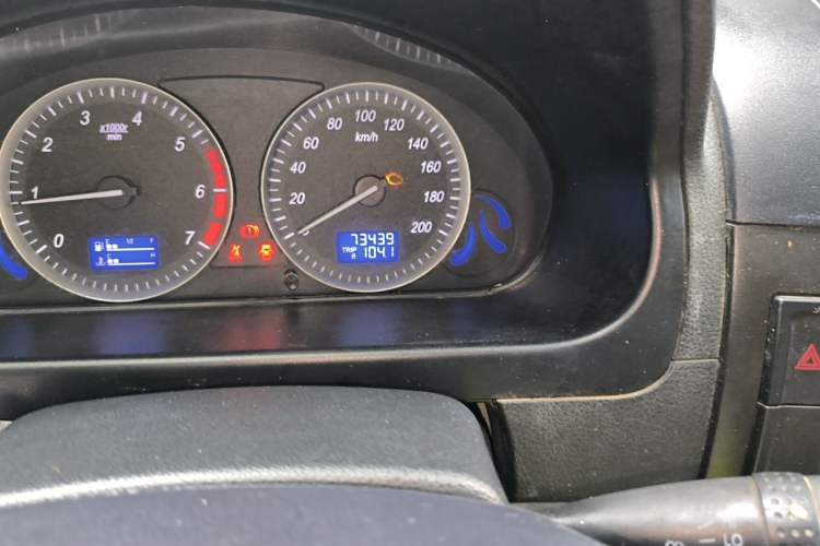 Used HYOSOW H2 2016 H2E 1.5L Elite Model BJ415B Odometer Close Up