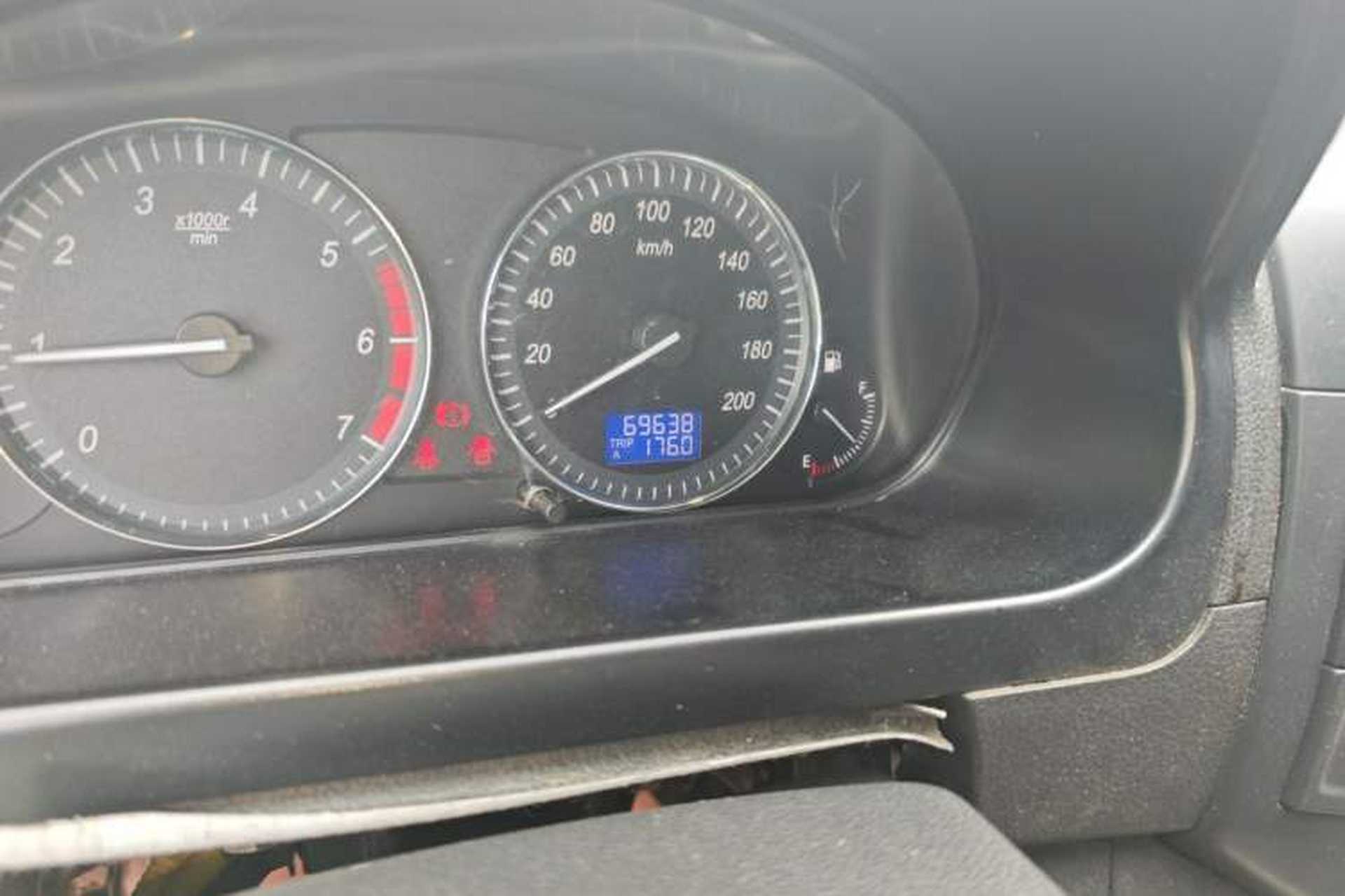 Used HYOSOW H2 2016 H2E 1.5L Elite Model BJ415B Odometer Close Up