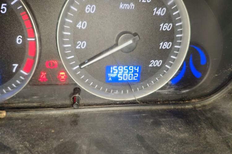 Used HYOSOW H2 2016 H2E 1.5L Elite Model BJ415B Odometer Close Up