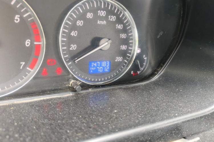 Used HYOSOW H2 2016 H2E 1.5L Elite Model BJ415B Odometer Close Up