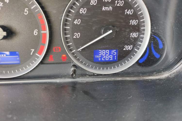 Used HYOSOW H2 2016 H2E 1.5L Elite Model BJ415B Odometer Close Up