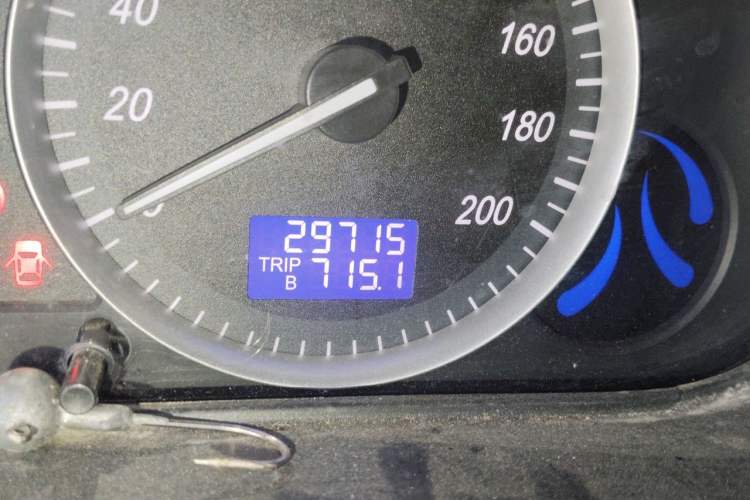 Used HYOSOW H2 2016 H2E 1.5L Elite Model BJ415B Odometer Close Up