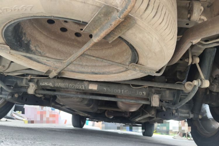 Used HYOSOW H3 2016 H3F 1.5L Manual Prestige Edition Chassis Rear