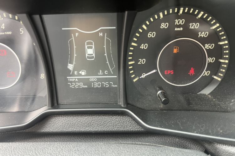 Used HYOSOW H3 2016 H3F 1.5L Manual Luxury Model Odometer Close Up