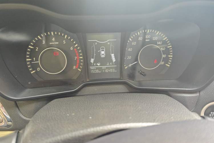 Used HYOSOW H3 2016 H3F 1.5L Manual Prestige Edition Odometer Close Up
