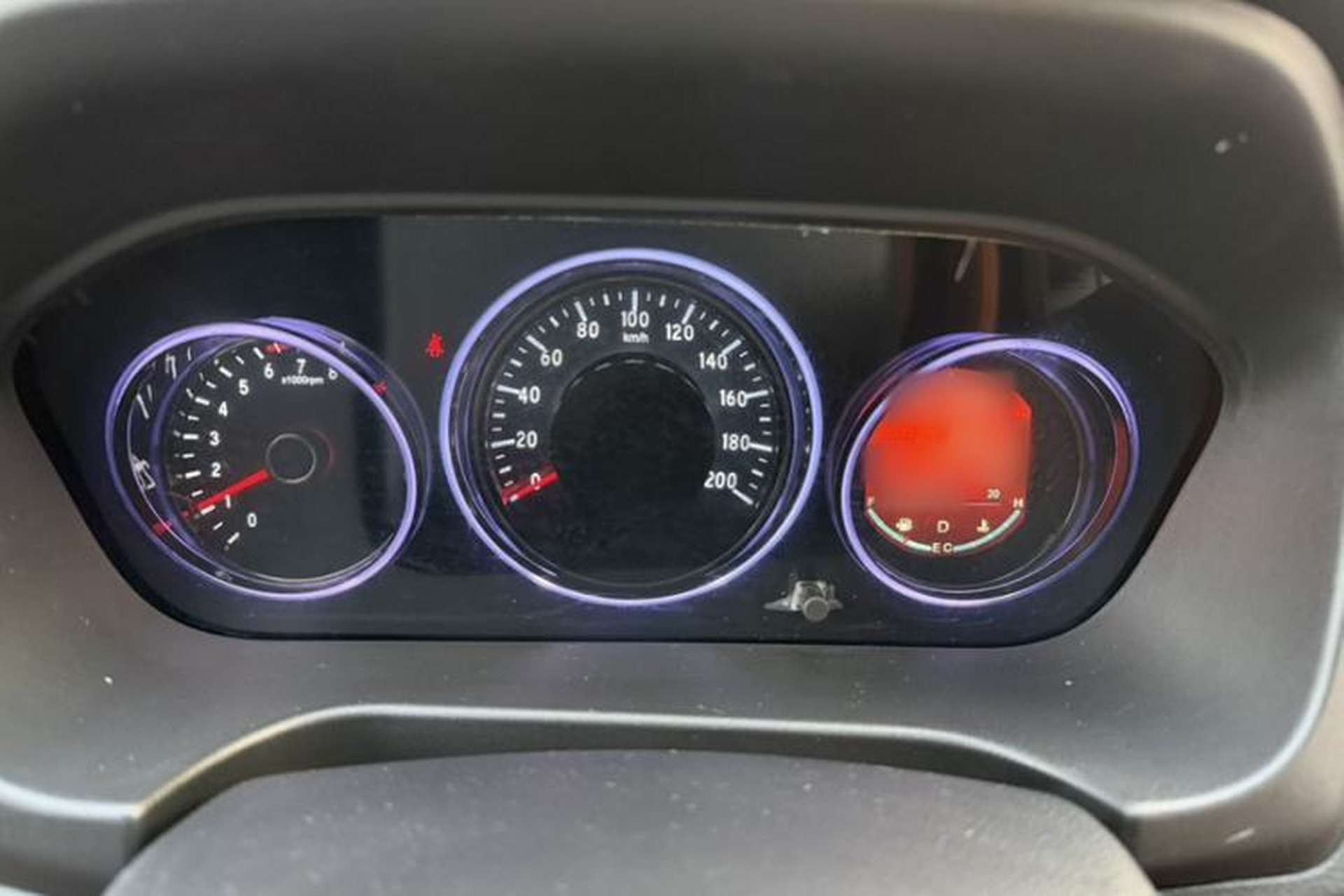 Used HYOSOW H5 2018 1.3T CVT Luxury Model Instrument Cluster