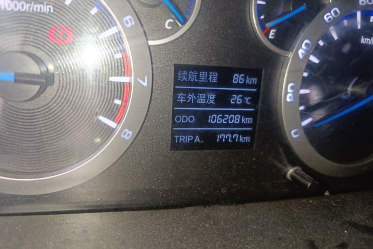 Used HYOSOW H6 2016 1.8L Luxury M18A Odometer Close Up