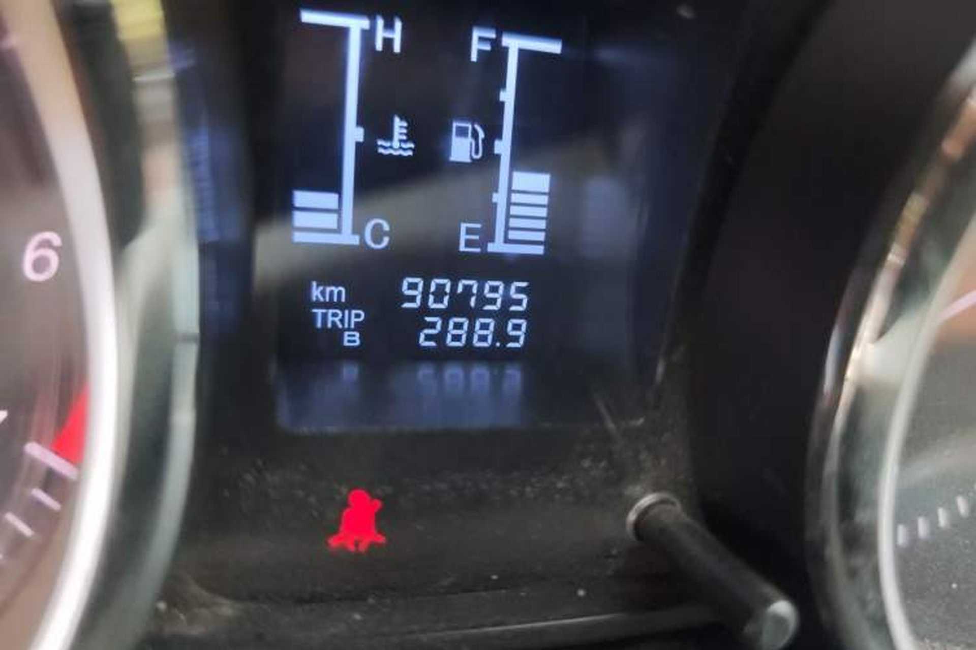Used HYOSOW S2 2016 1.5L Manual Luxury Edition China IV Odometer Close Up