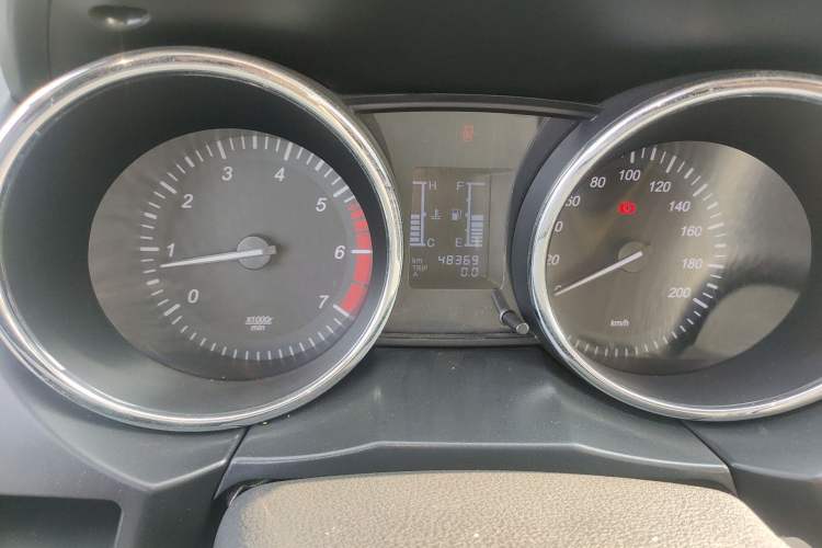 Used HYOSOW S2 2016 1.5L Manual Entrepreneurial Edition China IV Odometer Close Up