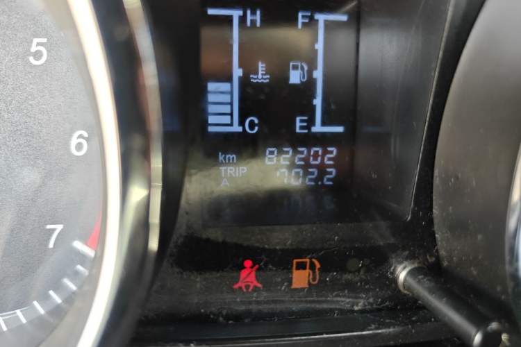Used HYOSOW S2 2016 1.5L Manual Entrepreneurial Edition China IV Odometer Close Up