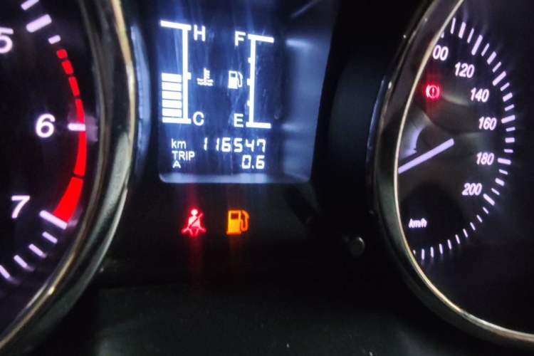 Used HYOSOW S2 2016 1.5L Manual Base Version Odometer Close Up