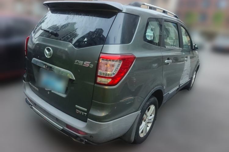 Used HYOSOW S3 2014 1.5L Luxury Version China IV Emission Standard Rear Right 45 Deg