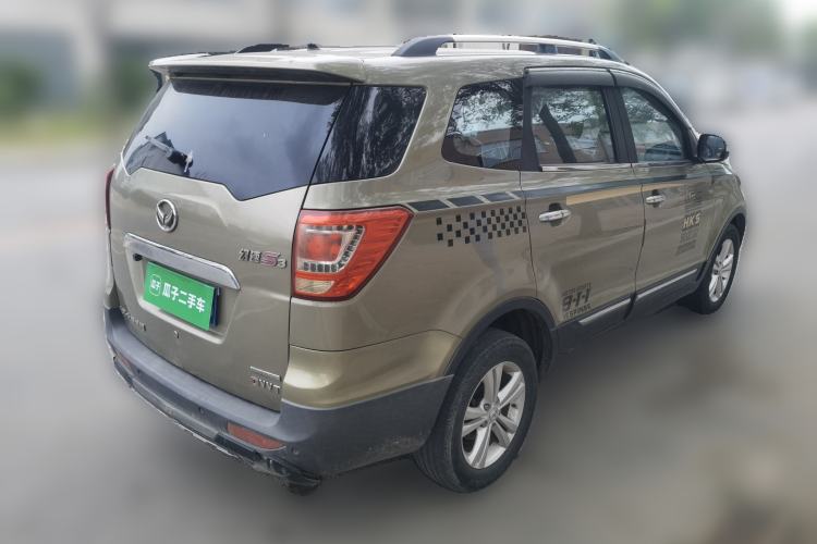Used HYOSOW S3 2014 1.5L Luxury Version China IV Emission Standard Rear Right 45 Deg