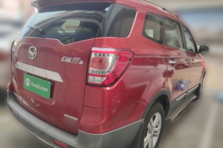 Used HYOSOW S3 2015 1.5L Luxury Model China V Standard Rear Right 45 Deg