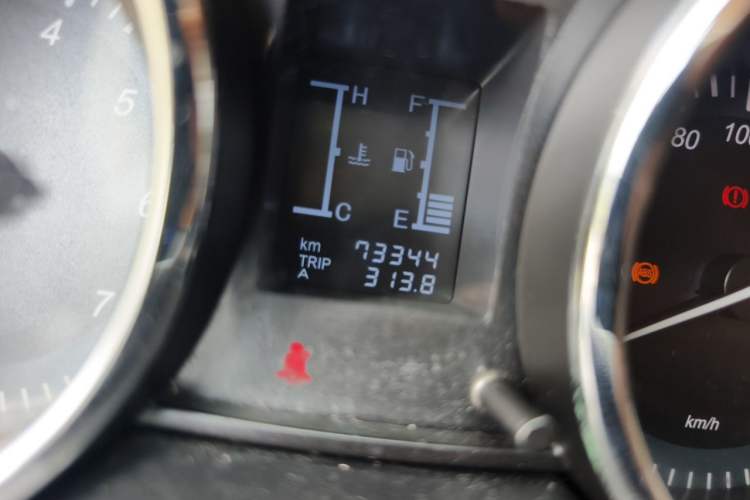 Used HYOSOW S3 2015 1.5L Comfort Version National V Odometer Close Up