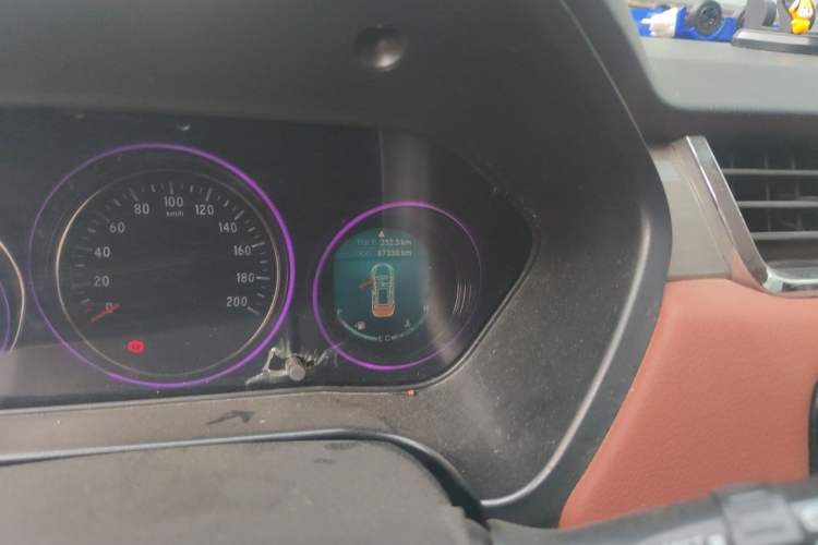 Used HYOSOW S3 2016 S3L 1.5L Manual Premium Edition Odometer Close Up