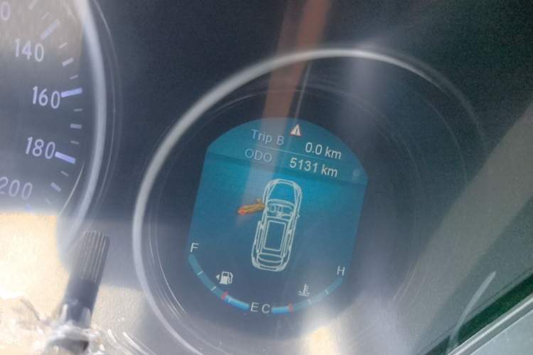 Used HYOSOW S3 2016 S3L 1.5L Manual Prestige Edition Odometer Close Up