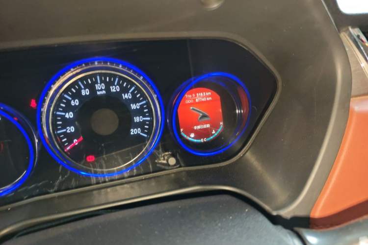 Used HYOSOW S3 2016 S3L 1.5L Manual Prestige Edition Odometer Close Up