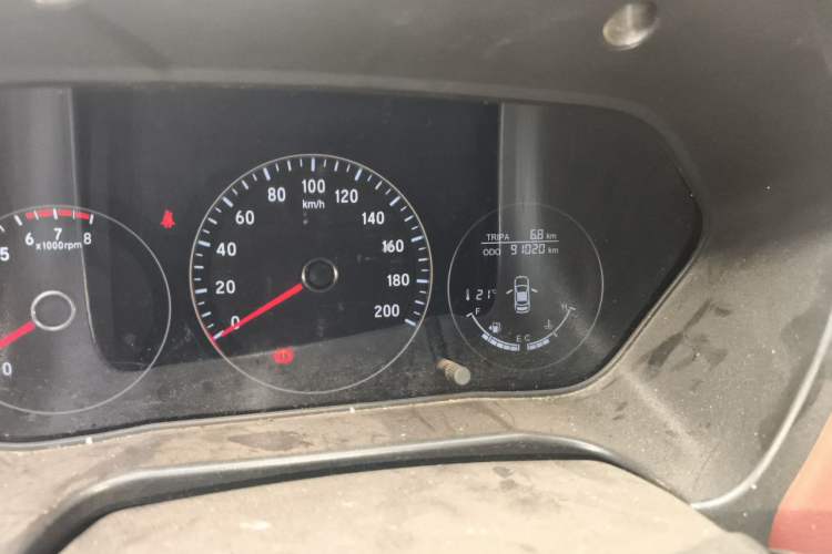 Used HYOSOW S3 2016 S3L 1.5L Manual Premium Edition Odometer Close Up