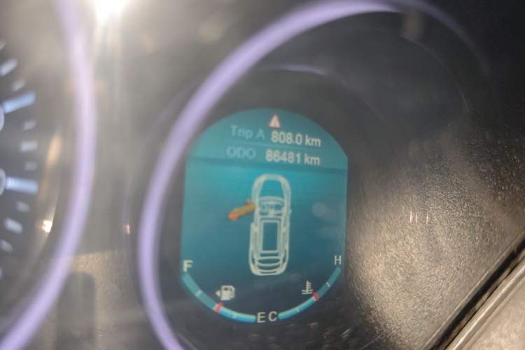 Used HYOSOW S3 2016 S3L 1.5L Manual Prestige Edition Odometer Close Up