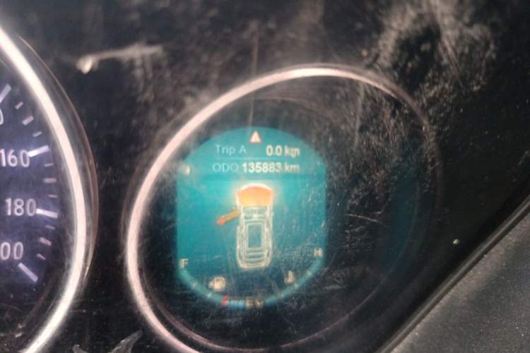 Used HYOSOW S3 2016 S3L 1.5L Manual Premium Edition Odometer Close Up