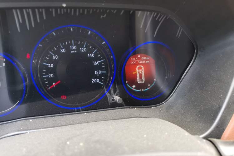 Used HYOSOW S3 2016 S3L 1.5L Manual Prestige Edition Odometer Close Up