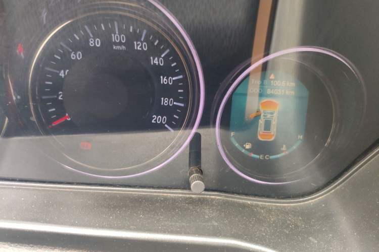 Used HYOSOW S3 2016 S3L 1.5L Manual Premium Edition Odometer Close Up