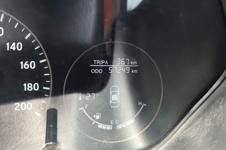 Used HYOSOW S3 2016 S3L 1.5L Manual Premium Edition Odometer Close Up